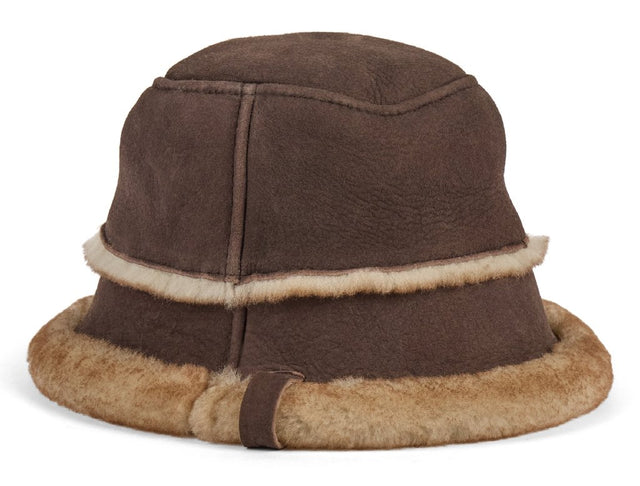 EMU Sheepskin Hat Deluxe chocolate