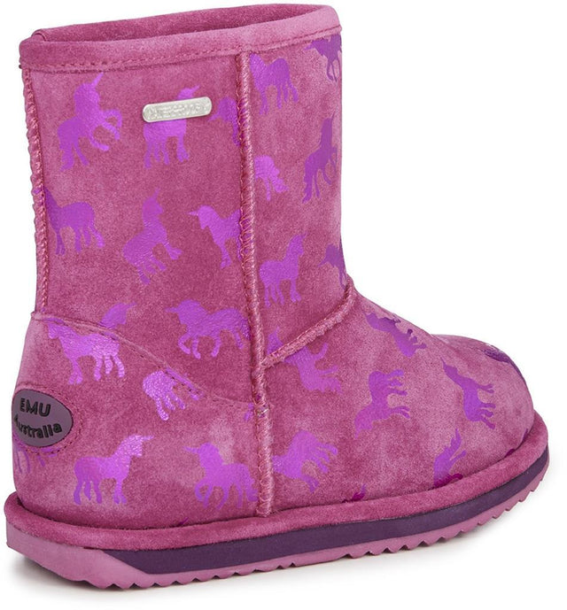 Rainbow Unicorn Brumby deep pink