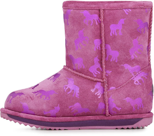 Rainbow Unicorn Brumby deep pink