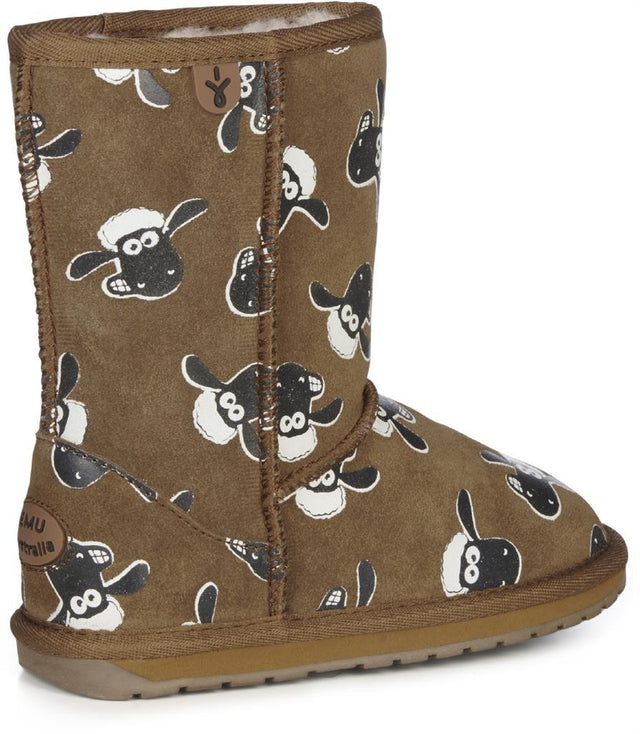 Shaun The Sheep Print chestnut