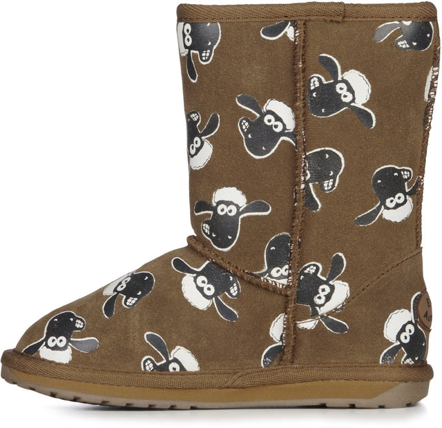 Shaun The Sheep Print chestnut