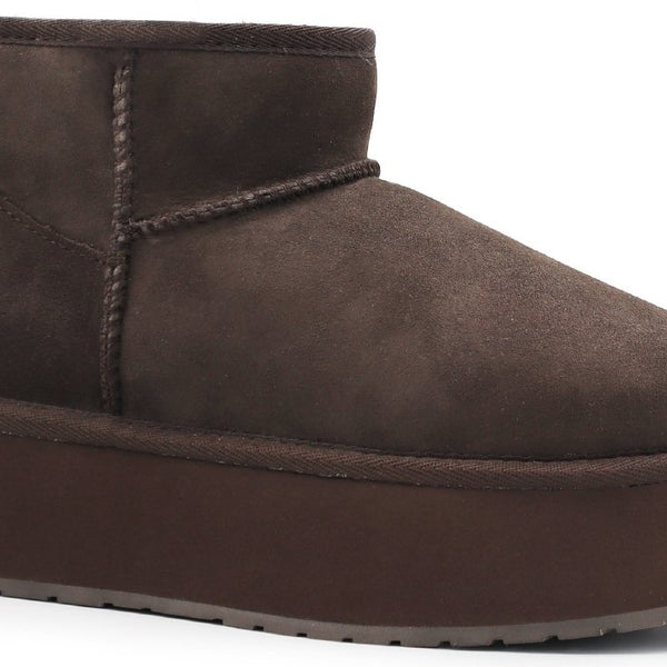 EMU Australia Stinger Micro Flatform Stivaletti Donna chocolate