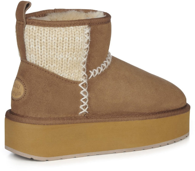 Stinger Knit Flatform chestnut