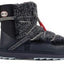 Blurred Teddy WN dark navy