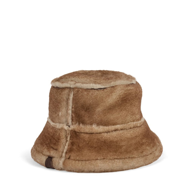 EMU Sheepskin Hat Deluxe chocolate